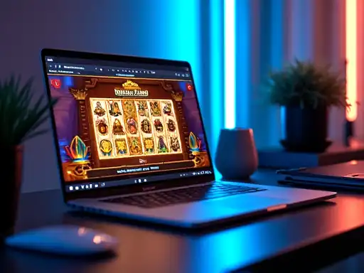 Book of Dead pokie artwork at LevelUp Casino